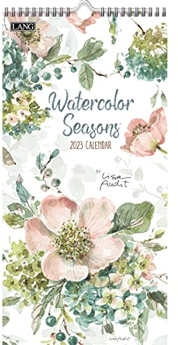 LANG Aquarell-Jahreszeiten 2023 vertikaler Wandkalender (23991079144)