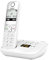Gigaset A695A - téléphone DECT sans fil avec répondeur - grand écran à haut contraste - qualité audio exceptionnelle - profils sonores réglables - fonction mains libres - protection d'appels, Blanc