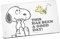 Snoopy Good Day - Tabla de desayuno
