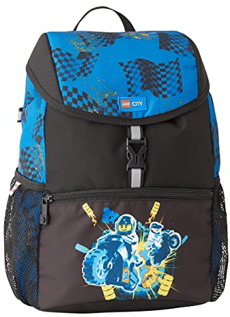 LEGO® - Kindergarten Outdoor Rucksack Jungen - LEGO®, City Race 2023 - Leichter Rucksack - Herausnehmbaren wattierten Sitzkissen