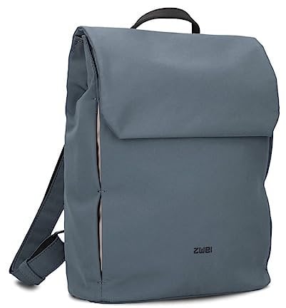 Zwei Damen City-Rucksack Toni TOR130 Tagesrucksack 7 Liter wasserabweisend, leichter Nylon Rückenpolsterung Magnet-Verschlussklappe Reißverschlussfach gepolstertes Trennfach, sportlich-schick (denim)