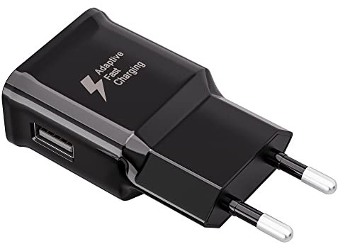 USB Ladegerät 5V/2A Adaptive Fast Charging Netzteil Kompatibel mit Samsung Galaxy S21 S20 S10 S6 S7 S8 S9/Edge/Plus/Active, Note 8 9 für iPhone 11 Pro/X 8/7/6, Handy Schnellladegerät Stecker
