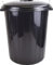 Sterling Ventures Heavy Duty Plastic Bin Dustbin Storage Unit with Locking Lid for Home Garden Rubbish Waste Animal Feeds (Black 25L)
