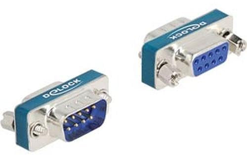 66475 - HF/EMI Entstörfilter D-Sub 9 Pin Stecker zu Buchse mit Tiefpass induktiv