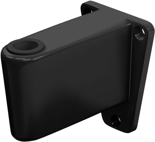 goobay 64991 Soporte de pared para lámpara de aumento, lupa de trabajo, lámpara de mesa/montaje para lámparas de aumento, lámparas de escritorio, lámparas cosméticas