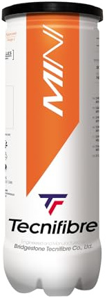 Tecnifibre Pädagogisch Mini-Karton mit 24 Tuben mit 3 Tennisbällen für Erwachsene, Unisex, Gelb, Keine Größe