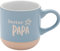 GRUSS & CO Espressotasse mit Gravur Papa | Tasse aus Steinzeug, 10 cl, mit Geschenk-Banderole | Geschenk für Papa, Geburtstag | 73934