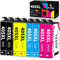 Hookink 8Pack 405XL Multipack Druckerpatronen Kompatibel für Epson 405XL fur Workforce Pro WF-3820DWF WF-3825DWF WF-4830DTWF WF-4820DWF WF-4825DWF Workforce WF-7840DTWF WF-7830DTWF WF-7835DTWF
