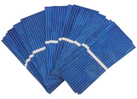 TINEASUR 2sets Solar Panel Usb Solar Battery for Car Diy Polycrystalline Chip High Stability Durable 100pcs*2