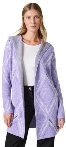 Offener Cardigan mit Kapuze