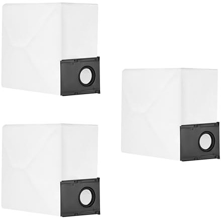 Eureka Sacs à Poussière Lot de 3 pour J15 Pro Ultra Aspirateur Laveur avec Station, Sac à Poussière d'Haute Capacité de Collecte, Blanc
