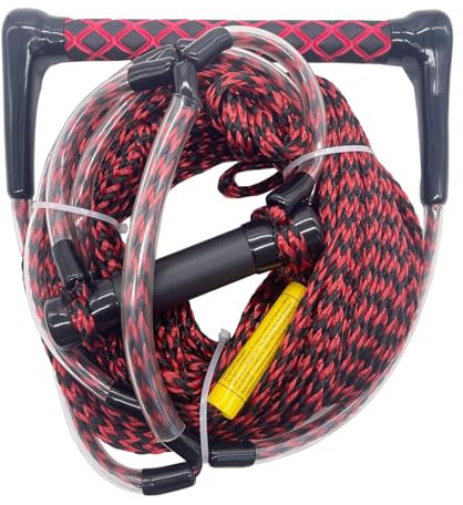 GADAW Boote Surfen Seil Wakeboard Seil Mit Bequemem Wasserski Seil Wassersport Zubehör Einfach Zu Bedienen