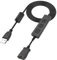 XMSJSIY USB auf QD Headset Adapter Kompatibel mit QD (Quick Disconnect) auf USB Typ A Stecker Adapterkabel mit Inline Lautstärke/Mic Mute Control Verbindet Headset mit PC, Laptop- 1.5M/4.9FT