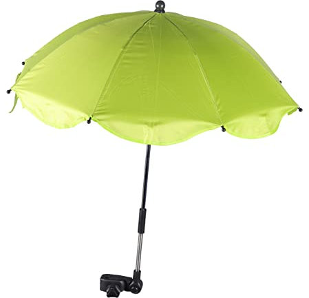 VANZACK Sombrilla Para Cochecito De Niño Clip Parasol Uv De Protección Solar Para Uso Playa Jardín Parque y Actividades
