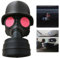 SPHERETRON Anhängerkupplung Abdeckung Anhängerkupplung Abdeckung Lustig Fun Gasmaske Helm Anhängerkupplung Kappe Schutzkappe Anhängerkupplung Anhängerkupplung Auto Trimmen Für Anhänger