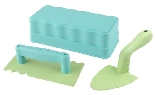 Giocattolo da spiaggia – Compact Handheld Play Gear, Multi -Tool -Ssandbox Kit | Colorato Miniatura Backstein -Shaper – , Kit di apprendimento creativo per bambini, divertimento in vacanza, Wet