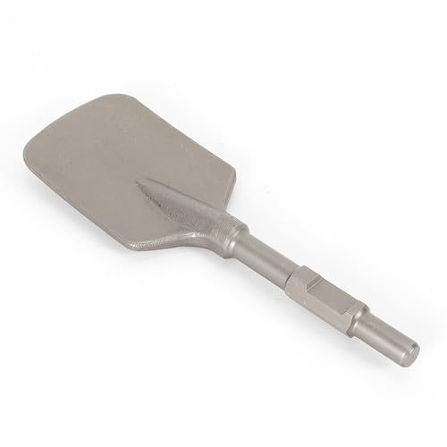 Schaufelmeißel 44×13.5CM Breiter Lehm Spaten Tonspaten aus 40Cr Chromium Steel Asphaltmeißel/Breitmeißel für Abbruchhammer Meissel