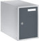 Quipo Cube Locker, H x L x P 350 x 250 x 450 mm, Corps Gris Clair/Portes Gris basalte.