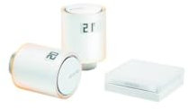 Netatmo NVP-PRO Starter Pack pour logement collectif avec 2 Têtes Thermostatiques Intelligentes et connectées et 1 relais