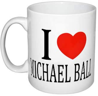 EC C334 I Love Michael Ball Mug, Ceramic