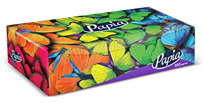 Papia Boîte de 100 lingettes (1 x 100 pièces)