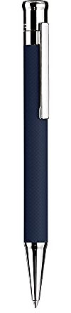 Otto Hutt Entwurf 04 Kugelschreiber Karo Mitternachtsblau, 001-11250, Mehrfarbig, 13,3cm