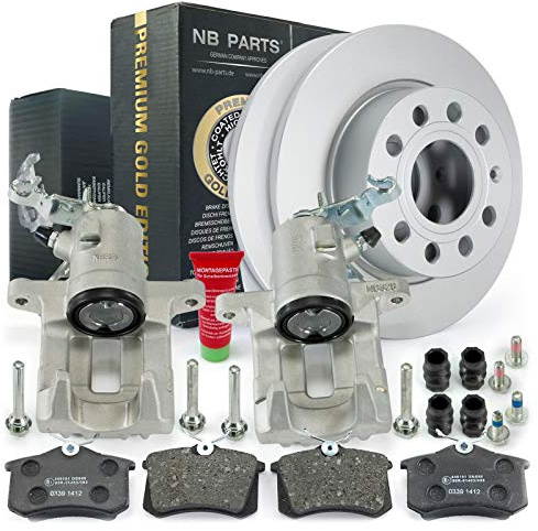 NB PARTS PREMIUM EDITION 10075496 Bremssättel + Bremsscheiben + Bremsbeläge hinten
