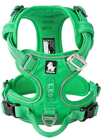 Truelove No Pull Hundegeschirr, reflektierendes Hundegeschirr für Hunde, verstellbare weich gepolsterte Haustierweste mit einfachem Bediengriff TLH56512