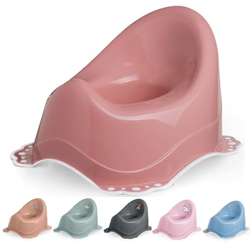 DOCARI Baby Töpfchen für Kinder ab 1 Jahr bis 3 Jahre rosa - Ergonomische Kindertoilette: kinderfreundlich, leicht & tragbar - Kinder Töpfchen Toilettentrainer - Abhaltetöpfchen Baby