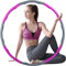 Fitnessreifen mit Schaumstoff Beschwerter Reifen, Hula Hoop Reifen Erwachsene, EIN 6-8-Teiliger Abnehmbarer Hula-Hoop-Reifen, Gymnastik Reifen Für Fitness/Sport/Zuhause/Büro/Bauchformung
