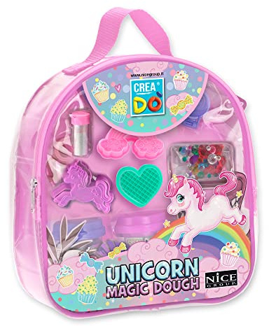 CREADO' - Nice Group Magic Einhorn, Rucksack Set Modelliermasse für Kinder