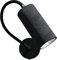Betoniq Wandleuchte Beton modern Donoma Schwanenhals Leselampe außen schwarz innen silber - Industrial Design Betonlampe Wandlampe mit LED Glühbirne und Fassung GU10 - Wandleuchten & Wandlampen