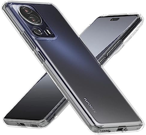 Verco Handyhülle für Xiaomi 13 Lite Case, Handy Cover für Xiaomi 13 Lite 5G Hülle Transparent Dünn Klar Silikon, durchsichtig