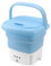 Lavadora Portátil, Mini Lavadora Plegable para Ropa de bebé, Ropa Interior, Artículos Pequeños, Apartamento, Lavandería, Camping, RV, Viajes, Ligera y Fácil de Llevar (Azul)
