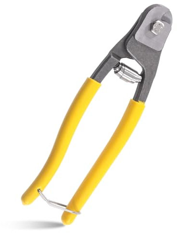 Mardatt 8 Cable Wire Cutter, Stainless Steel Cable Cutter Heavy Duty Wire Cutter Wire Rope Cutter Tool Inner Outer Bicycle Brake Shift Cable Cutting Pliers for Stainless Steel Wire Rope Railing Cable