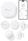 Loocam Smart Home Security Alarm System, 6 Piece Kit, Zigbee Connection, APP Remote Control, Easy Installation, 2 Door and Window Sensor, 1 PIR Motion Detector, 1 Smart Button, 1 Water Detector, 1 Hub