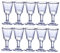 BESTonZON 10 Pezzi Bicchiere Di Vino Bianco Di Vino Bianco Bicchiere Liquore in Bicchiere Da Liquore in Bicchiere Da Liquore Trasparente Highball Insieme Del Vino Quadrato