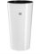 Pot de Fleurs Rond Ultra Brillant avec Insert Amovible - Dimensions : S/D x H : 14 x 26 cm - Blanc (Blanc, M)