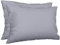 Sweet home WORLD 100% Baumwolle Premium Jersey Kopfkissenbezug 40x60 cm, 2er Pack Kissenbezüge, Superweicher 150 g/m², Kissenhülle, Grau