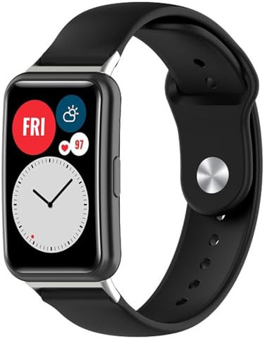 Ersatzarmband für Huawei Watch Fit/Watch Fit Special, Sport Armband Uhrenarmband, Silikon Armbänder für Huawei Watch Fit New/Watch Fit Elegant/Watch Fit SE