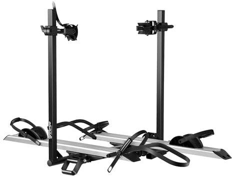 Young Electric Portabici in alluminio con gancio di traino, capacità di 90,7 kg, per biciclette standard ed Ebike, adatto per auto, SUV, camion, rimorchi e camper