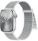 Ynitec Nylon Cinturino Sport Compatibile con Cinturino Apple Watch 41mm 40mm 38mm 42mm, Cinturino Intrecciato Morbido e Traspirante per iWatch Series 10 9 8 7 6 5 4 3 2 1 SE Ultra, Bianca