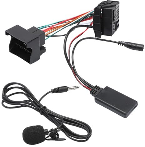 Anlseiod Bluetooth Audio Adapter Aux 5.0 mit Mikrofon für Z4 E85 E86 X3 E83 Mini Cooper R50 S R53 JCW