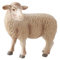 BESTonZON 1 Stück Schaf-Modell Bauernspielzeug Figur Kind Tierspielzeug Tiere Für Ziegen Babyspielzeug Ornament Lamm Bauernhof Beige