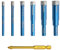 7 Pièces Foret Diamant Carrelage,Foret Diamant Gres Cerame avec 5/6/8/10/12/14 mm,Forets Metaux pour 6mm, Meche Perceuse Metal, pour Porcelaine,Céramique, Granit,Carrelage