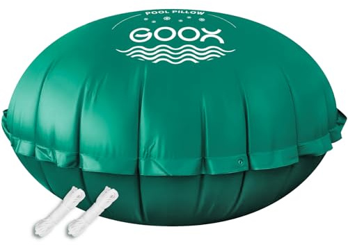 GOOX Runde Pool-Kissen für oberirdische Pools, großes Pool-Luftkissen zum Überwintern, 0,4 mm, ultradick und super stabil, Seil im Lieferumfang enthalten (6 x 12,2 m)