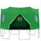 Housse de trampoline pour enfants de 4,3 m – Tente imperméable et pare-soleil – Housse de protection extérieure en tissu Oxford pour trampolines ronds pour enfants, facile à installer et résistant aux
