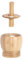 XPJYUA Mortero Prensa de ajo de bambú de Gran Capacidad, Molinillo de Especias Manual, triturador de ajo con mortero de bambú y Herramientas de Cocina, 460ml