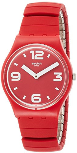 Swatch Homme Analogique Quartz Montre avec Bracelet en Silicone GR173A