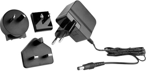 HN Power HNP06I-120L6 Steckernetzteil, Festspannung 12 V/DC 0.63 A 7.5 W mit Australien-Adapter, mit Europa-Adapter, mi